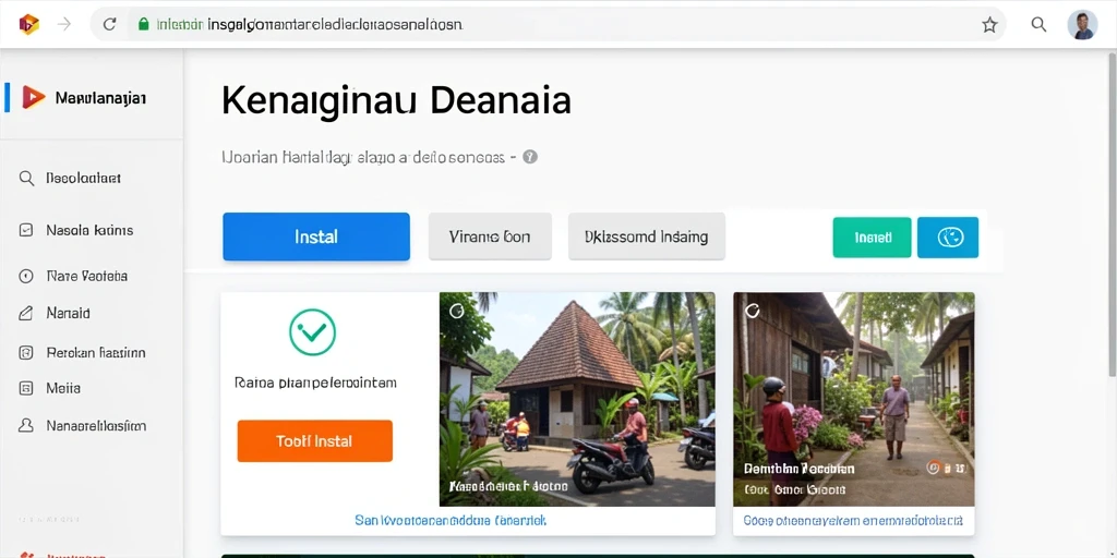 Tampilan antarmuka yang menarik dan intuitif.