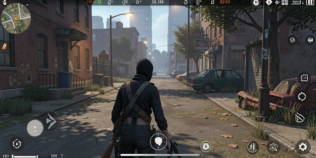 Tampilan awal game yang menarik.