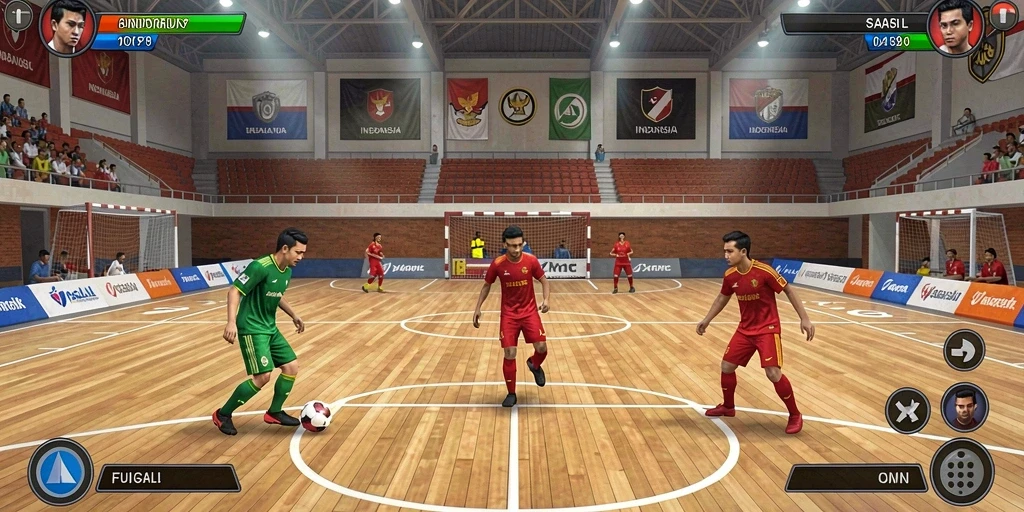 Tampilan antarmuka yang intuitif dan menarik.