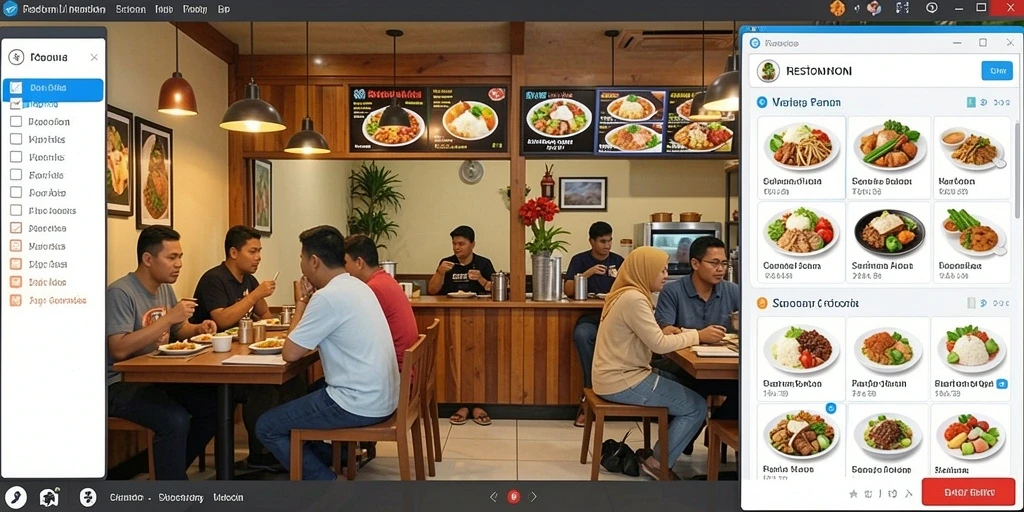 Tampilan utama NANASTOTO yang menarik.