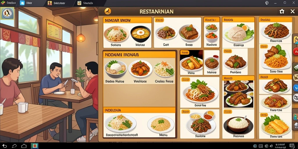 Tampilan antarmuka yang ramah pengguna.