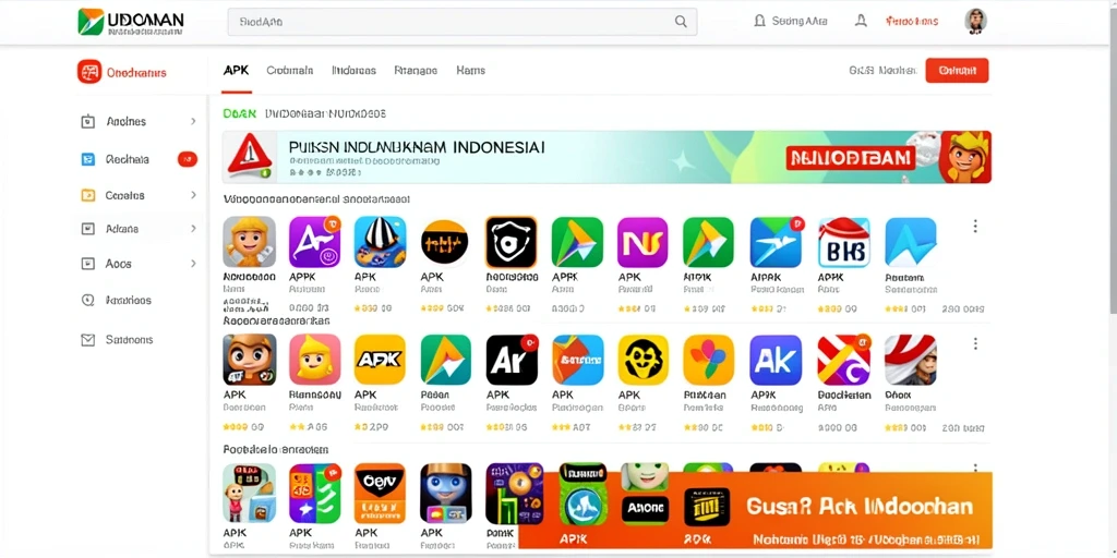 Tampilan antarmuka yang sederhana dan menarik.