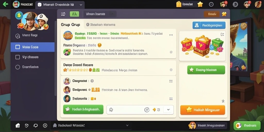 Screenshot level baru yang menantang dengan grafis menawan.